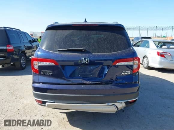 2020 Honda Pilot Elite с VIN 5FNYF6H02LB054348, выставлен на аукционе IAAI как лот 42302525 с пробегом 43 916 миль миль и . История ставок и продаж доступна на DreamBid. Изображение 16.