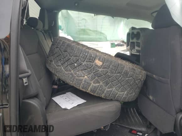 2023 Chevrolet Silverado 1500 Custom Trail Boss with VIN 3GCPDCEK0PG239391, listed as a Copart auction lot 45932175 with 59,470 mi miles and Salvage title. Bid and sale history available at DreamBid. Image 10.