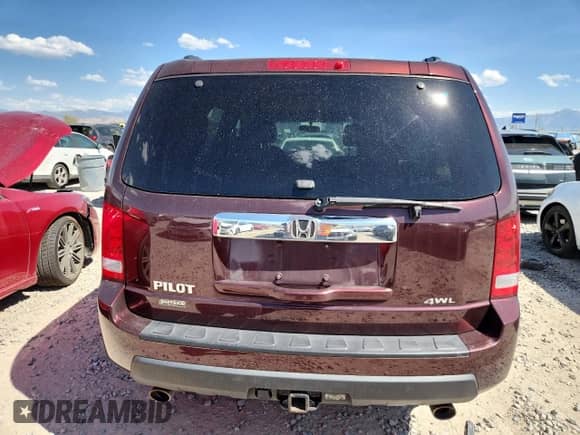 2009 Honda Pilot EX with VIN 5FNYF48469B032871, listed as a Copart auction lot 80222025 with 179,477 mi miles and Salvage title. Bid and sale history available at DreamBid. Image 6.