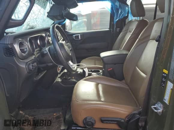 2022 Jeep Wrangler Unlimited Rubicon с VIN 1C4JJXFG6NW171967, выставлен на аукционе Copart как лот 84758785 с пробегом 47 115 миль миль и Списание • Salvage title. История ставок и продаж доступна на DreamBid. Изображение 7.