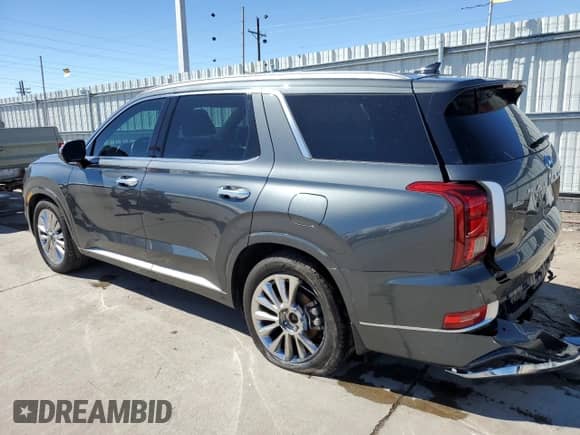 2020 Hyundai Palisade Limited with VIN KM8R5DHE3LU119508, listed as a Copart auction lot 46470854 with 76,055 mi miles and . Bid and sale history available at DreamBid. Image 2.