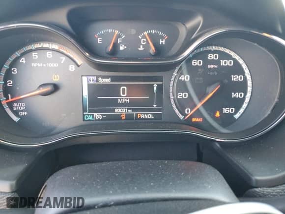 2017 Chevrolet Cruze LT with VIN 1G1BE5SM2H7173781, listed as a Copart auction lot 86876245 with 93,031 mi miles and Salvage title. Bid and sale history available at DreamBid. Image 9.