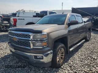 2015 Chevrolet Silverado 1500 LT z VIN 3GCPCREC9FG324596, wystawiony jako Copart lot #70298945 z przebiegiem 84 436 mil mil oraz Szkoda całkowita • Salvage title. Historia ofert i sprzedaży dostępna na DreamBid. Obrazek 1.