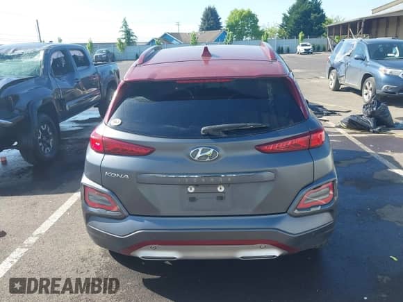 2019 Hyundai Kona Ultimate with VIN KM8K53A51KU313667, listed as a IAAI auction lot 42178972 with 66,342 mi miles and . Bid and sale history available at DreamBid. Image 17.