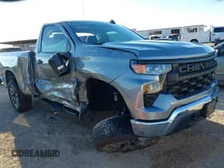 2023 Chevrolet Silverado 1500 Work Truck с VIN 3GCNAAEKXPG356643, выставлен на аукционе IAAI как лот 41290970 с пробегом 10 049 миль миль и . История ставок и продаж доступна на DreamBid. Изображение 1.