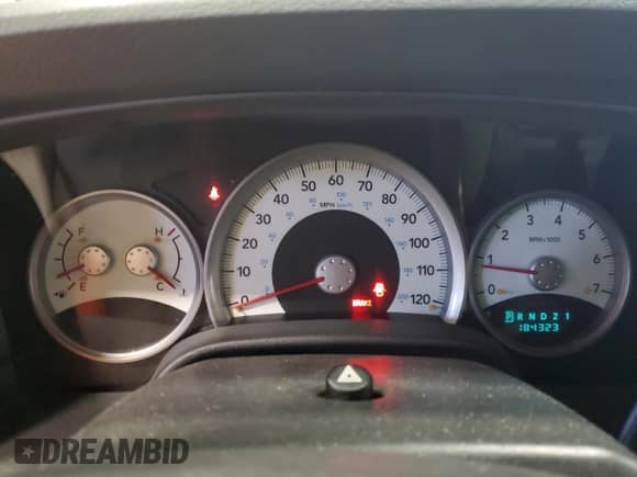 2006 Dodge Durango SLT with VIN 1D4HB48N56F137139, listed as a Copart auction lot 86139465 with 184,323 mi miles and Clean title. Bid and sale history available at DreamBid. Image 9.