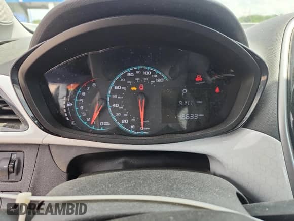2018 Chevrolet Spark LT with VIN KL8CD6SAXJC419914, listed as a Copart auction lot 69557605 with 46,633 mi miles and Salvage title. Bid and sale history available at DreamBid. Image 9.