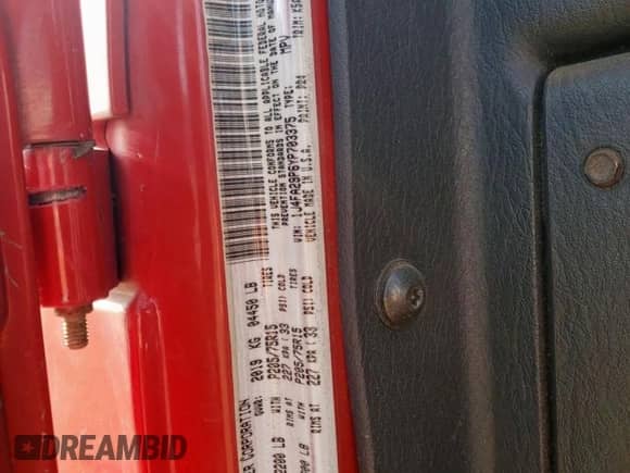 2000 Jeep Wrangler SE with VIN 1J4FA29P6YP703375, listed as a Copart auction lot 66914735 with 174,624 mi miles and Salvage title. Bid and sale history available at DreamBid. Image 12.