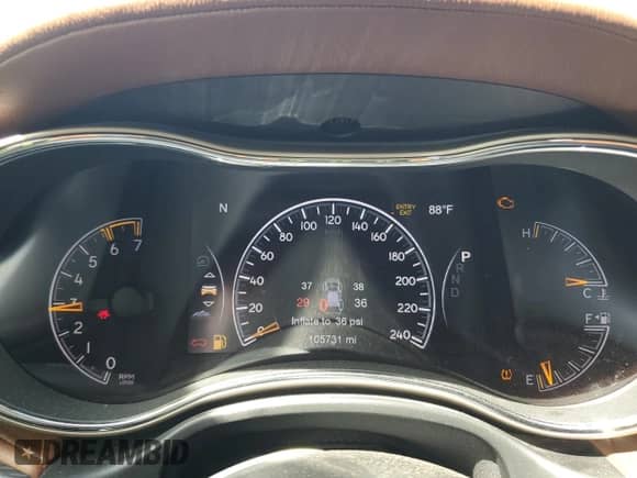 2016 Jeep Grand Cherokee Summit with VIN 1C4RJFJTXGC339163, listed as a Copart auction lot 66264845 with 105,731 mi miles and Salvage title. Bid and sale history available at DreamBid. Image 9.