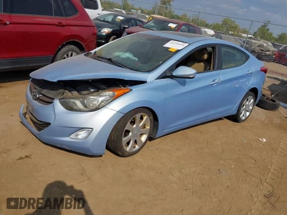 2012 Hyundai Elantra Limited с VIN KMHDH4AE7CU314040, выставлен на аукционе IAAI как лот 43259650 с пробегом 145 930 миль миль и . История ставок и продаж доступна на DreamBid. Изображение 2.