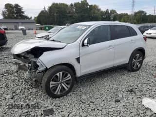 2022 Mitsubishi Outlander ES with VIN JA4ARUAU2NU008758, listed as a Copart auction lot 80270545 with 63,517 mi miles and Salvage title. Bid and sale history available at DreamBid. Image 1.