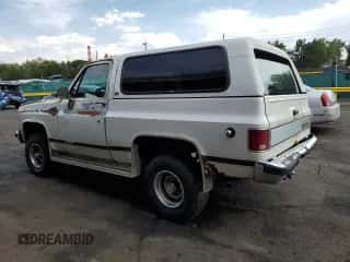 1989 Chevrolet Blazer с VIN 1GNEV18K4KF181226, выставлен на аукционе Copart как лот 67432435 с пробегом 98 829 миль миль и На запчасти • Non repairable. История ставок и продаж доступна на DreamBid. Изображение 2.