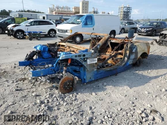 2024 Chevrolet Camaro ZL1 with VIN 1G1FJ3D63R0110330, listed as a Copart auction lot 72889944 with Not provided miles and Non repairable. Bid and sale history available at DreamBid. Image 1.