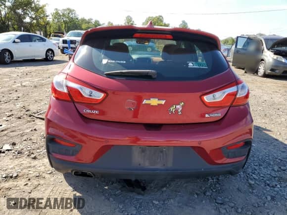 2017 Chevrolet Cruze Premier с VIN 3G1BF6SM2HS611901, выставлен на аукционе Copart как лот 72045315 с пробегом 79 393 миль миль и Списание • Salvage title. История ставок и продаж доступна на DreamBid. Изображение 6.