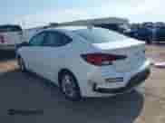 2019 Hyundai Elantra Limited with VIN 5NPD84LFXKH458488, listed as a IAAI auction lot 43169688 with 90,853 mi miles and . Bid and sale history available at DreamBid. Image 3.