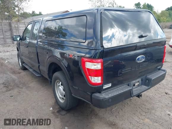 2021 Ford F-150 XL z VIN 1FTEX1EP4MFD03122, wystawiony jako IAAI lot #42829290 z przebiegiem 94 963 mil mil oraz . Historia ofert i sprzedaży dostępna na DreamBid. Obrazek 3.