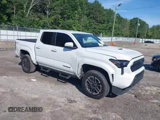 2024 Toyota Tacoma SR5 with VIN 3TYKB5FN3RT011351, listed as a IAAI auction lot 42543113 with 24,796 mi miles and . Bid and sale history available at DreamBid. Image 1.