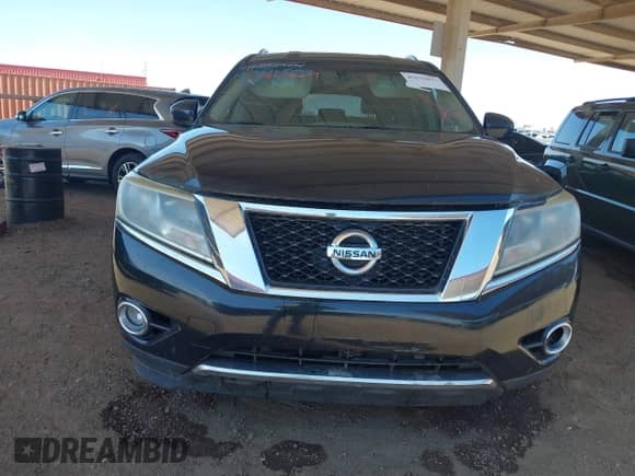 2013 Nissan Pathfinder SV with VIN 5N1AR2MN5DC601335, listed as a IAAI auction lot 42675677 with 175,716 mi miles and . Bid and sale history available at DreamBid. Image 6.