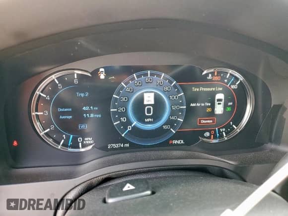 2020 Cadillac Escalade ESV Platinum с VIN 1GYS3KKJ9LR111996, выставлен на аукционе Copart как лот 63397185 с пробегом 275 374 миль миль и Списание • Salvage title. История ставок и продаж доступна на DreamBid. Изображение 9.