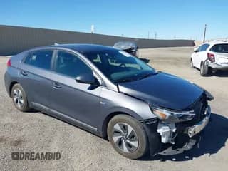 2019 Hyundai Ioniq SEL z VIN KMHC75LC6KU111770, wystawiony jako IAAI lot #43515545 z przebiegiem 77 273 mil mil oraz . Historia ofert i sprzedaży dostępna na DreamBid. Obrazek 1.