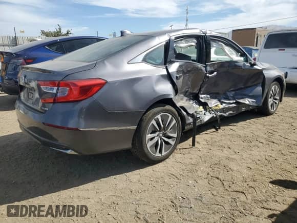 2019 Honda Accord EX-L with VIN 1HGCV3F53KA019000, listed as a Copart auction lot 63475895 with 70,241 mi miles and Salvage title. Bid and sale history available at DreamBid. Image 3.
