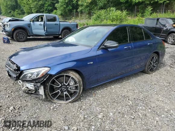 2018 Mercedes-Benz C 43 AMG с VIN 55SWF6EB7JU269622, выставлен на аукционе Copart как лот 64450075 с пробегом 87 850 миль миль и Списание • Salvage title. История ставок и продаж доступна на DreamBid. Изображение 1.