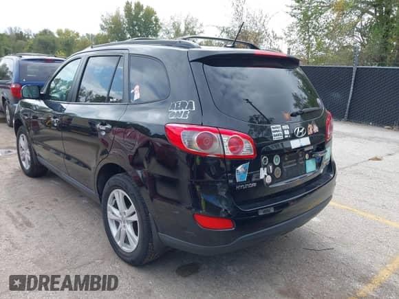2011 Hyundai Santa Fe Limited with VIN 5XYZK4AG0BG024235, listed as a IAAI auction lot 43427529 with 298,672 mi miles and . Bid and sale history available at DreamBid. Image 3.