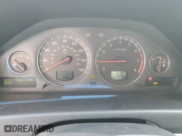 2005 Volvo S60 с VIN YV1RS592752474469, выставлен на аукционе Copart как лот 70924455 с пробегом 124 230 миль миль и Списание • Salvage title. История ставок и продаж доступна на DreamBid. Изображение 9.