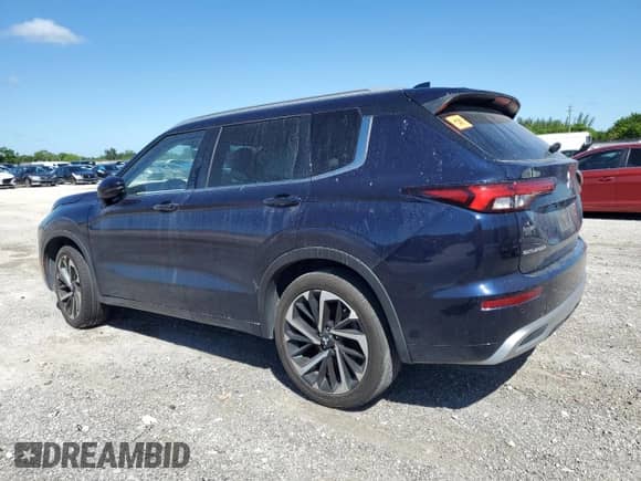 2022 Mitsubishi Outlander SEL with VIN JA4J4VA86NZ008949, listed as a Copart auction lot 82031015 with 54,623 mi miles and Non repairable. Bid and sale history available at DreamBid. Image 2.