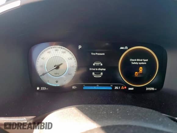 2022 Hyundai Santa Fe Limited z VIN 5NMS44AL7NH466366, wystawiony jako Copart lot #61425955 z przebiegiem 31 570 mil mil oraz Szkoda całkowita • Salvage title. Historia ofert i sprzedaży dostępna na DreamBid. Obrazek 9.