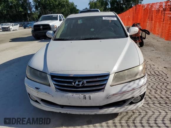 2011 Hyundai Azera Limited with VIN KMHFC4DF7BA525220, listed as a Copart auction lot 55420475 with 157,129 mi miles and Clean title. Bid and sale history available at DreamBid. Image 5.