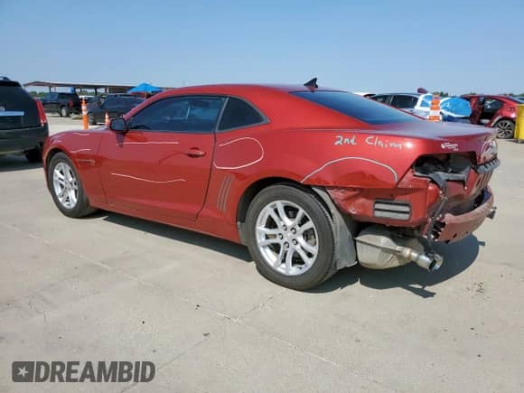 2015 Chevrolet Camaro LS z VIN 2G1FB1E3XF9195674, wystawiony jako Copart lot #71864935 z przebiegiem 181 818 mil mil oraz Szkoda całkowita • Salvage title. Historia ofert i sprzedaży dostępna na DreamBid. Obrazek 2.