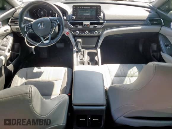 2019 Honda Accord EX-L with VIN 1HGCV1F58KA165851, listed as a Copart auction lot 84399545 with 82,295 mi miles and Salvage title. Bid and sale history available at DreamBid. Image 8.