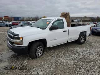 2018 Chevrolet Silverado 1500 LS z VIN 1GCNCNEH6JZ132024, wystawiony jako Copart lot #80637564 z przebiegiem Nie podano mil oraz Szkoda całkowita • Salvage title. Historia ofert i sprzedaży dostępna na DreamBid. Obrazek 1.