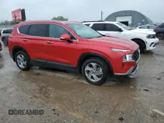 2023 Hyundai Santa Fe SEL с VIN 5NMS24AJ1PH540677, выставлен на аукционе Copart как лот 60661025 с пробегом 22 750 миль миль и Списание • Salvage title. История ставок и продаж доступна на DreamBid. Изображение 4.