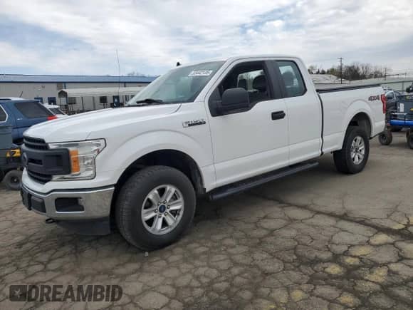 2020 Ford F-150 XL with VIN 1FTEX1EB6LFC30578, listed as a Copart auction lot 53442135 with 78,277 mi miles and Clean title. Bid and sale history available at DreamBid. Image 1.