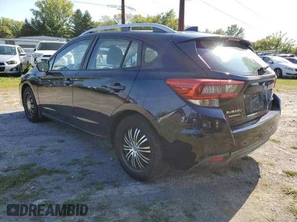 2020 Subaru Impreza Premium with VIN 4S3GTAD62L3702883, listed as a Copart auction lot 80944475 with 75,741 mi miles and Clean title. Bid and sale history available at DreamBid. Image 3.