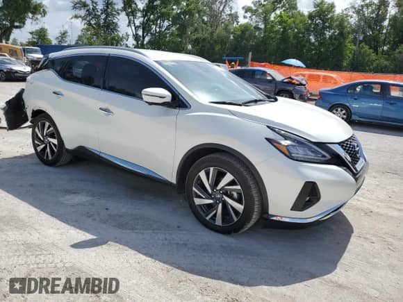 2022 Nissan Murano SL с VIN 5N1AZ2CJ1NC117596, выставлен на аукционе Copart как лот 58825745 с пробегом 36 322 миль миль и На запчасти • Non repairable. История ставок и продаж доступна на DreamBid. Изображение 4.