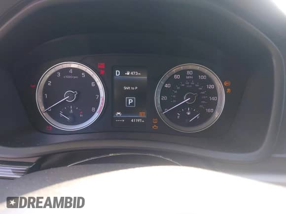 2018 Hyundai Sonata SEL with VIN 5NPE34AF5JH692767, listed as a IAAI auction lot 42954750 with 41,197 mi miles and . Bid and sale history available at DreamBid. Image 7.