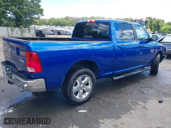 2019 Ram 1500 Big Horn with VIN 1C6RR7TT4KS689843, listed as a IAAI auction lot 42683286 with 97,892 mi miles and . Bid and sale history available at DreamBid. Image 4.