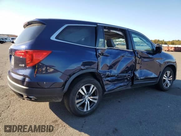 2018 Honda Pilot EX-L z VIN 5FNYF6H85JB000139, wystawiony jako Copart lot #76492744 z przebiegiem 96 986 mil mil oraz Nie do naprawy • Non repairable. Historia ofert i sprzedaży dostępna na DreamBid. Obrazek 3.