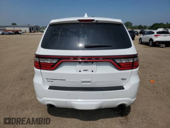 2016 Dodge Durango R/T z VIN 1C4SDJCTXGC411214, wystawiony jako Copart lot #59897985 z przebiegiem Nie podano mil oraz Szkoda całkowita • Salvage title. Historia ofert i sprzedaży dostępna na DreamBid. Obrazek 6.