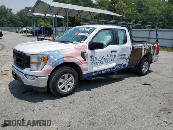 2021 Ford F-150 XL с VIN 1FTEX1CB9MKE32021, выставлен на аукционе Copart как лот 57315915 с пробегом 43 942 миль миль и Списание • Salvage title. История ставок и продаж доступна на DreamBid. Изображение 1.