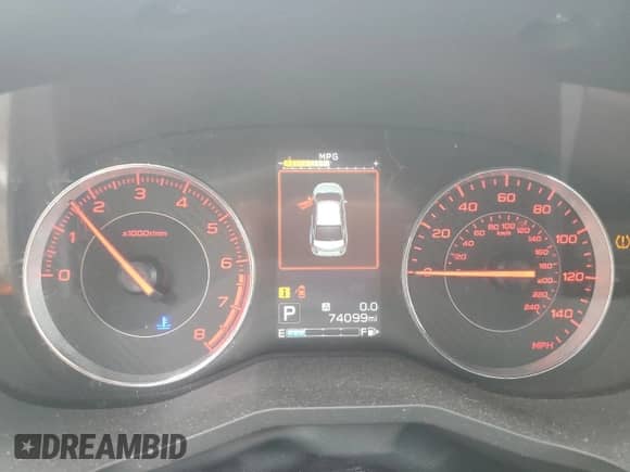 2018 Subaru Impreza Special Sports with VIN 4S3GTAL68J3748099, listed as a Copart auction lot 66892485 with 74,099 mi miles and Salvage title. Bid and sale history available at DreamBid. Image 9.