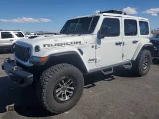 2024 Jeep Wrangler Rubicon 392 Final Edition with VIN 1C4RJXSJ7RW272915, listed as a Copart auction lot 84765965 with 15,566 mi miles and Salvage title. Bid and sale history available at DreamBid. Image 1.