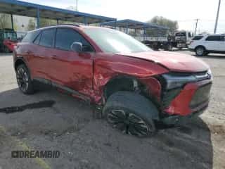 2024 Chevrolet Blazer EV eAWD RS z VIN 3GNKDCRJ7RS253694, wystawiony jako Copart lot #54578495 z przebiegiem 7 656 mil mil oraz Szkoda całkowita • Salvage title. Historia ofert i sprzedaży dostępna na DreamBid. Obrazek 4.
