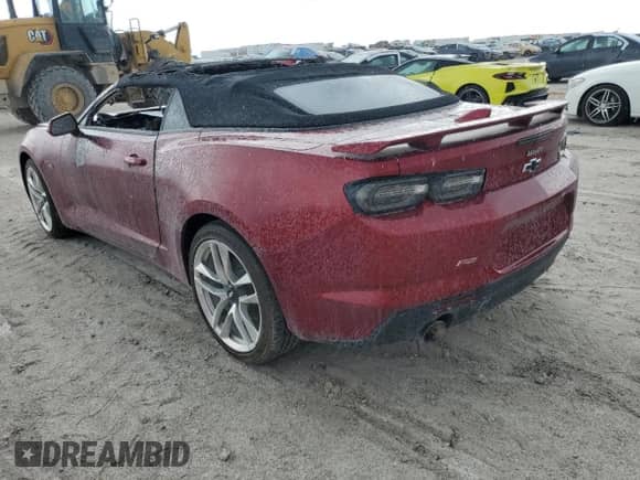 2021 Chevrolet Camaro 3LT z VIN 1G1FD3DS9M0140963, wystawiony jako Copart lot #76194014 z przebiegiem Nie podano mil oraz Nie do naprawy • Non repairable. Historia ofert i sprzedaży dostępna na DreamBid. Obrazek 2.