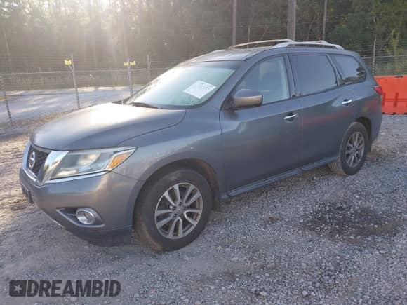 2015 Nissan Pathfinder SL z VIN 5N1AR2MN7FC616017, wystawiony jako IAAI lot #43502855 z przebiegiem 174 566 mil mil oraz . Historia ofert i sprzedaży dostępna na DreamBid. Obrazek 2.