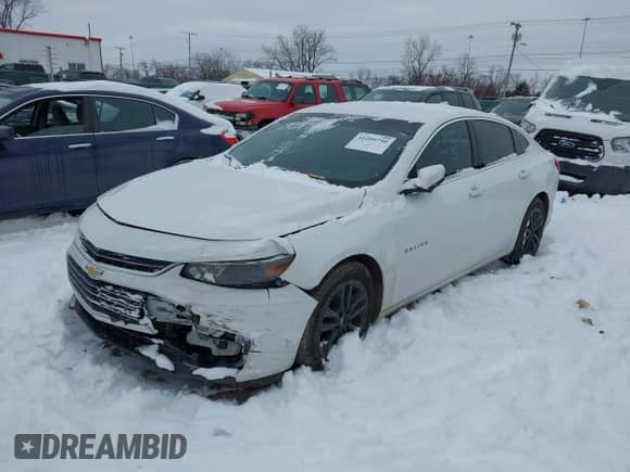 2016 Chevrolet Malibu LT z VIN 1G1ZE5ST0GF322490, wystawiony jako IAAI lot #41209750 z przebiegiem 92 219 mil mil oraz . Historia ofert i sprzedaży dostępna na DreamBid. Obrazek 2.