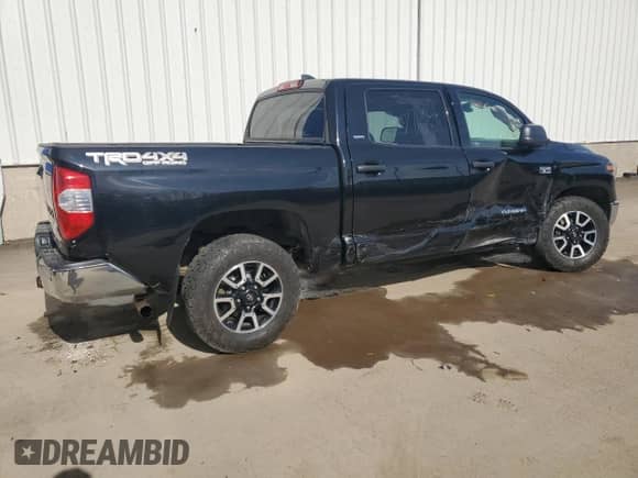 2021 Toyota Tundra SR5 with VIN 5TFDY5F13MX996740, listed as a Copart auction lot 56096205 with 157,370 mi miles and Salvage title. Bid and sale history available at DreamBid. Image 3.